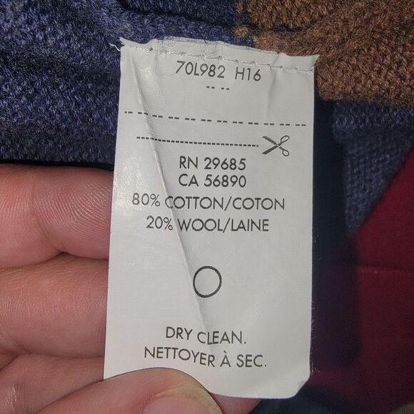 Pendleton Cardigan Imnaha Southwestern Print Wool Blend Sweater Size Petite Lrg - Picture 6 of 6